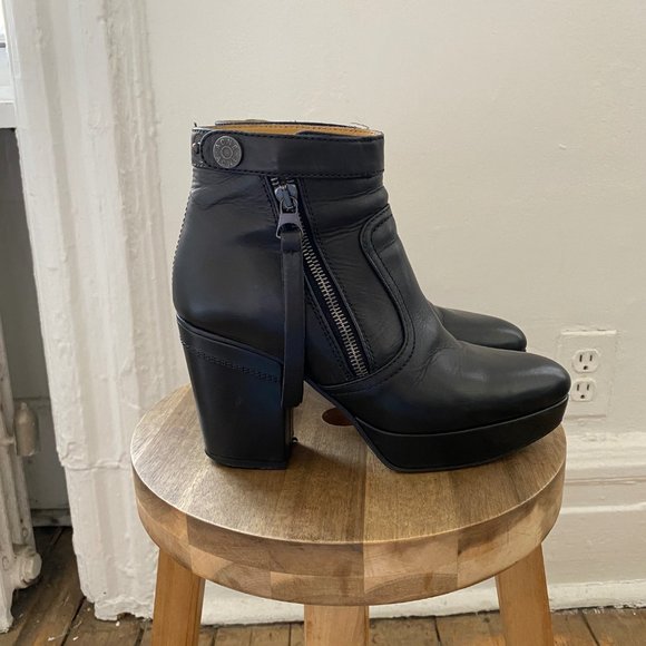 Acne Studios Track Platform Boots - Picture 2 of 5